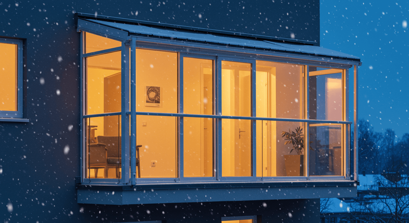 Cam Balkon ile 4 Mevsim Balkon Keyfi:
