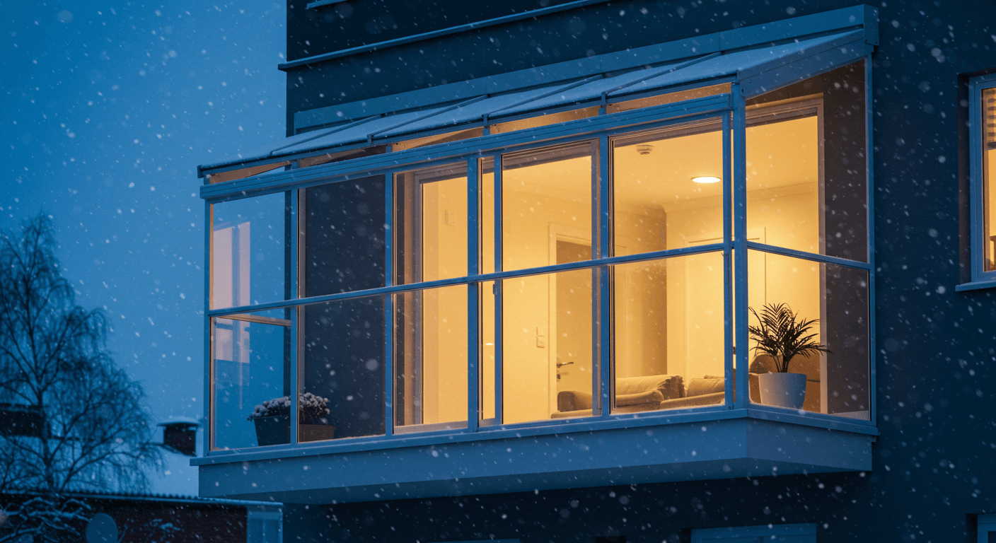 Isı Yalıtımlı Cam Balkon Sistemleri